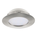 Eglo 78747 - LED Dimmable recessed light PINEDA LED/12W/230V matte chrome