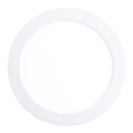 Eglo 78774 - FUEVA LED Dimmable Recessed Downlight LED/16,5W/230V white dia. 22,5 cm