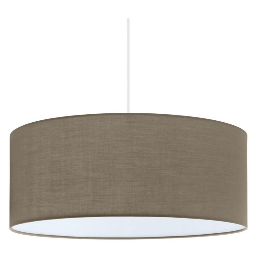 Eglo 79068 - Chandelier on a string SITIA 3xE27/60W/230V brown