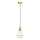 Eglo 79259 - BYRON Cable-Suspended Pendant 1xE27/60W/230V, Brass