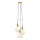 Eglo 79262 - BYRON Cable Pendant 3xE27/60W/230V, Brass