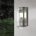 Eglo 79286 - TRIBANO Outdoor Wall Light with Dusk and Motion Sensor 1xE27/60W/230V IP44