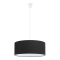 Eglo 79304 - CLINTON Cable Pendant Light 3xE27/60W/230V, Black