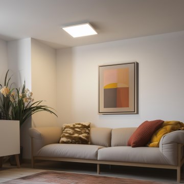 Eglo 79323 - LED Dimmable ceiling light SALOBRENA LED/25W/230V 4000K 45x45 cm white