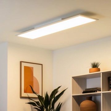 Eglo 79328 - LED Ceiling light SALOBRENA-RW LED/34W/230V 2700/4000K 120x30 cm white