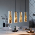 Eglo 79344 - Chandelier on a string PINTO GOLD 4xE27/40W/230V gold