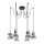 Eglo 79364 - Chandelier on a string BARNSTAPLE 6xE27/40W/230V