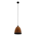 Eglo 79441 - REDHILL cable-hung pendant light 1xE27/60W/230V brown