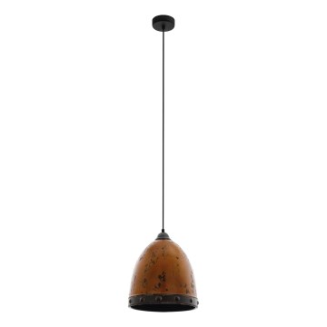 Eglo 79441 - REDHILL cable-hung pendant light 1xE27/60W/230V brown