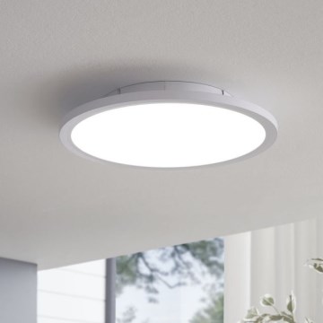 Eglo 79469 - LED Dimmable ceiling light POZZALLO LED/21W/230V 2700-6500K white + remote control