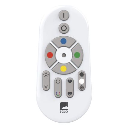 Eglo 79469 - LED Dimmable ceiling light POZZALLO LED/21W/230V 2700-6500K white + remote control
