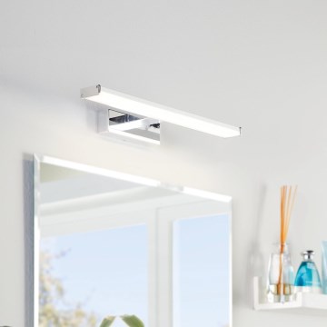 Eglo 79532 - LED Bathroom mirror lighting SARNOR LED/7,4W/230V 40 cm IP44 shiny chrome