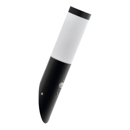 Eglo 79544 - Outdoor wall light with a sensor MONTALLEGRO 1xE27/15W/230V IP44 black