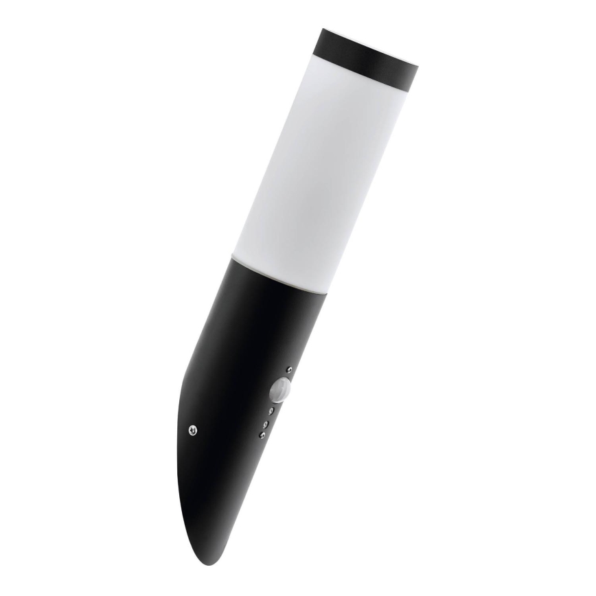 Eglo 79544 - Outdoor wall light with a sensor MONTALLEGRO 1xE27/15W/230V IP44 black