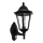 Eglo 79556 - Outdoor wall light with a sensor SANTA LUCIA 1xE27/60W/230V IP44 black