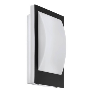 Eglo 79577 - Outdoor wall light FLAMMIGNANO 1xE27/9W/230V IP44 black