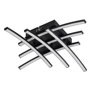 Eglo 79747 - LED Ceiling Light BERYL LED/25,2W/230V 4000K black