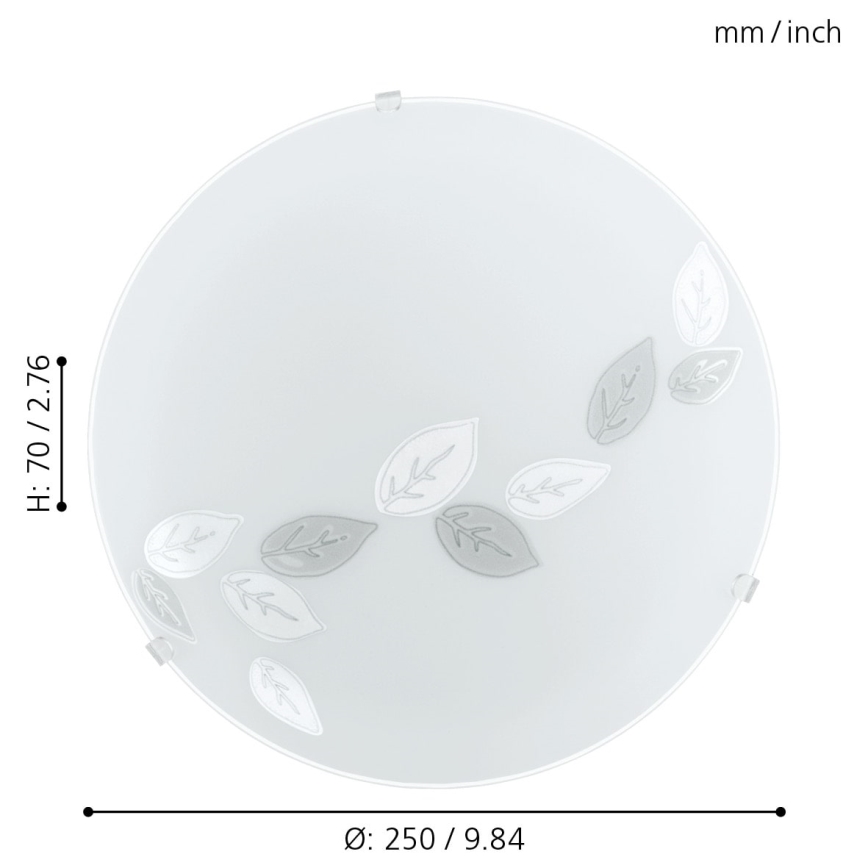 Eglo - Ceiling light 1xE27/25W/230V