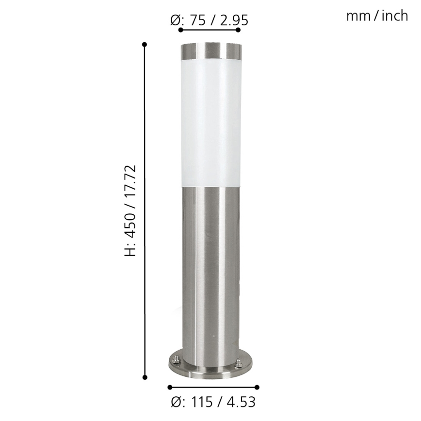 Eglo - Outdoor lamp 1xE27/15W/230V IP65