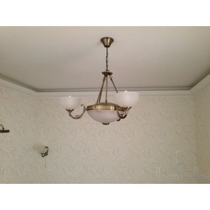 Eglo - Chandelier 3xE14/40W + 2xE27/60W