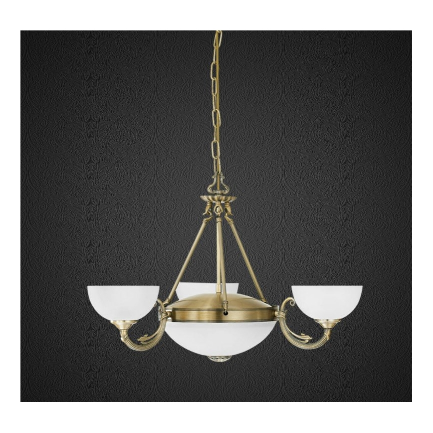 Eglo - Chandelier 3xE14/40W + 2xE27/60W