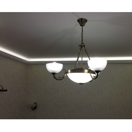 Eglo - Chandelier 3xE14/40W + 2xE27/60W