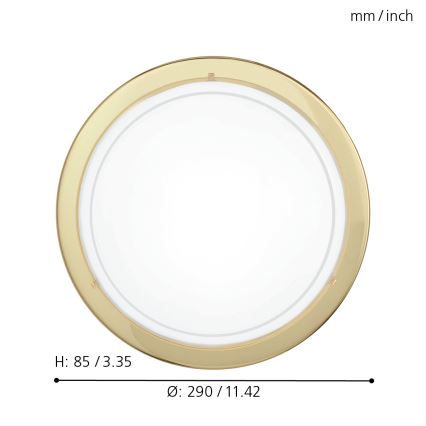Eglo - Ceiling light 1xE27/60W