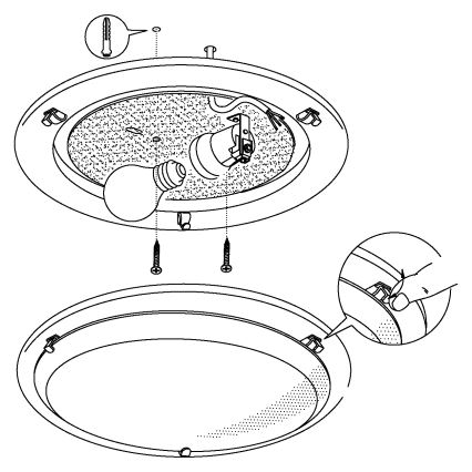 Eglo - Ceiling light 1xE27/60W