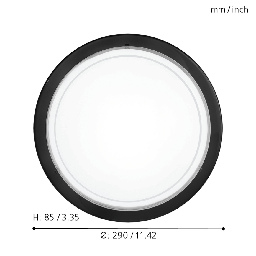 Eglo - Ceiling light 1xE27/60W/230V