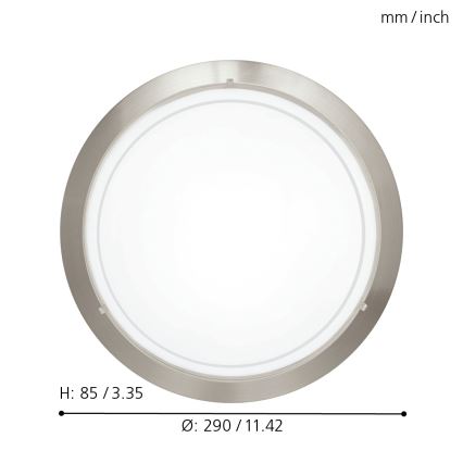Eglo - Ceiling light 1xE27/60W