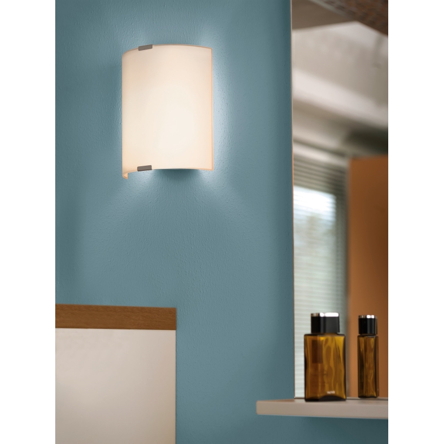Eglo - Ceiling wall light 1xE27/60W white