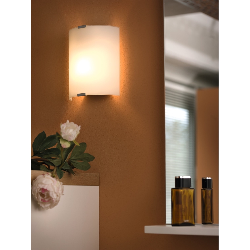 Eglo - Ceiling wall light 1xE27/60W white
