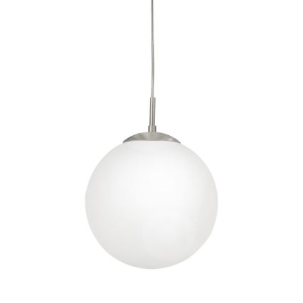 EGLO - Chandelier on a string 1xE27/60W/230V d. 25 cm white