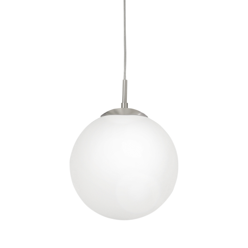 EGLO - Chandelier on a string 1xE27/60W/230V d. 25 cm white