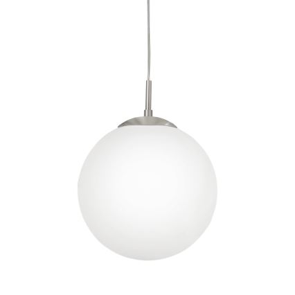 EGLO - Chandelier on a string 1xE27/60W/230V d. 30 cm white