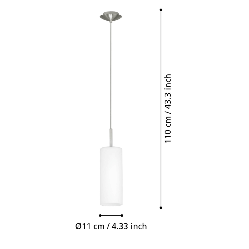 EGLO - Chandelier on a string 1xE27/60W white