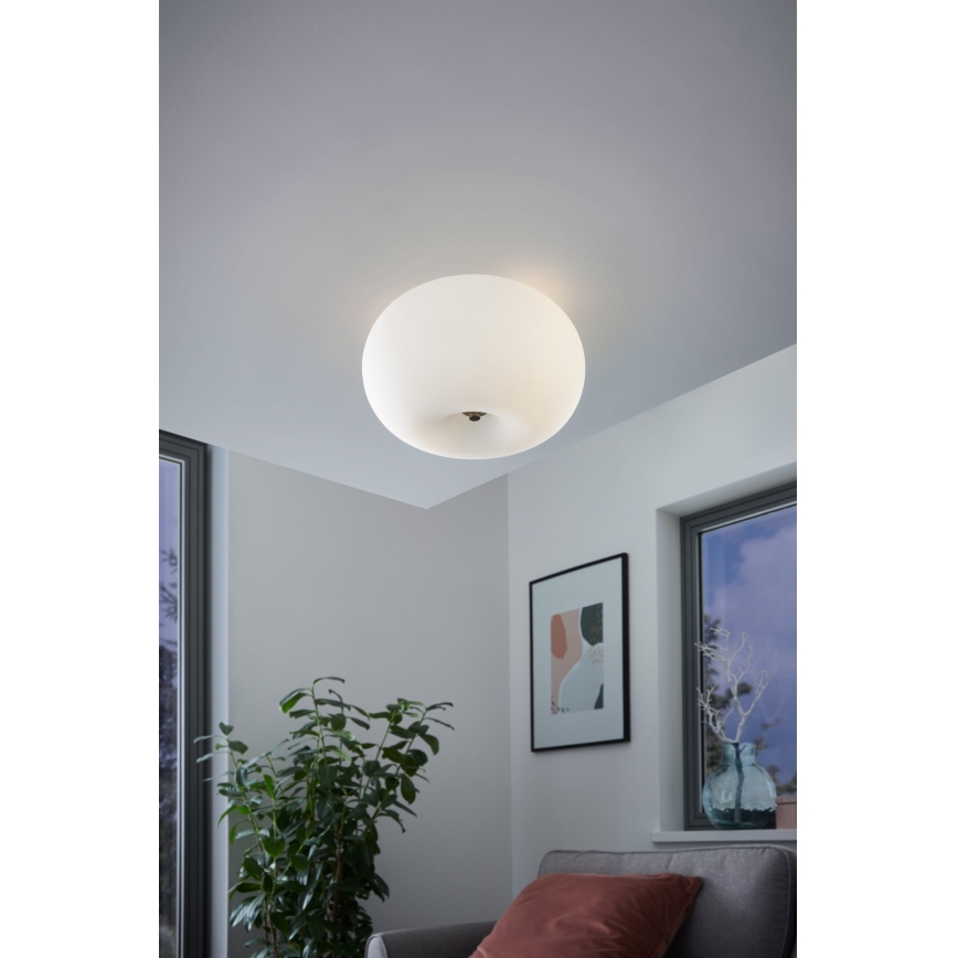 EGLO - Ceiling light OPTICA 2xE27/60W d. 28 cm