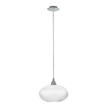 EGLO 87059 - Chandelier on a string BRENDA 1xE27/60W opal glass