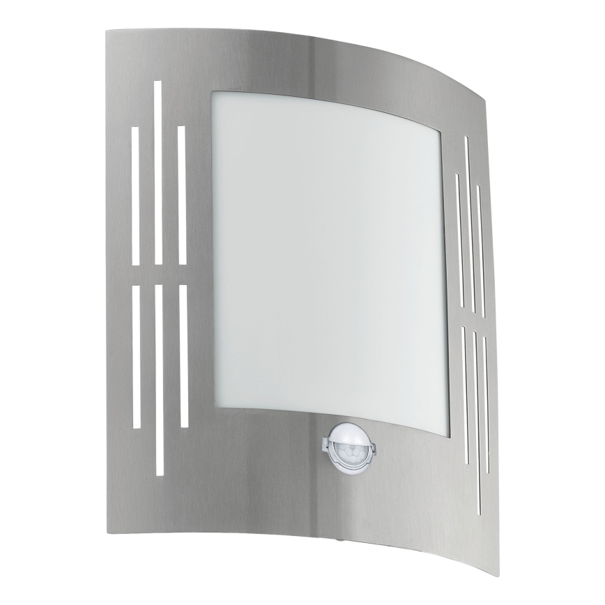 Eglo - Sensor outdoor wall light 1xE27/15W/230V IP44