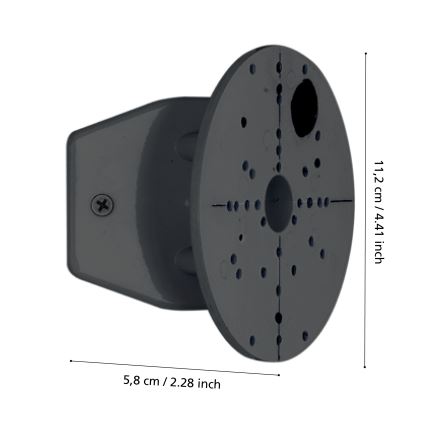 EGLO - Corner light holder anthracite