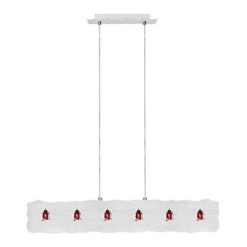 EGLO 88452 - Pendant light DUKE 6xG9/40W