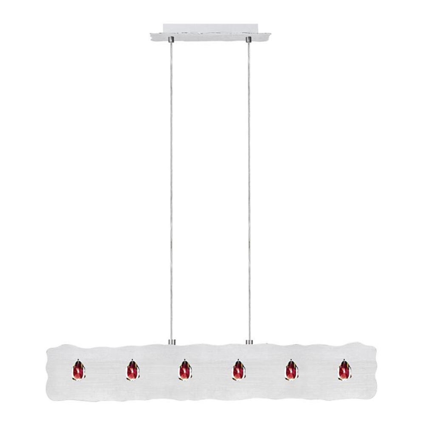 EGLO 88452 - Pendant light DUKE 6xG9/40W