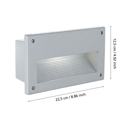Eglo - Outdoor recessed light 1xE14/60W/230V IP44