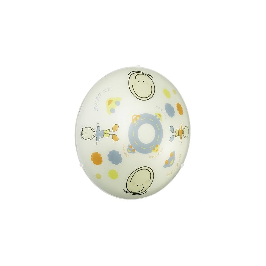 EGLO 88972 - Children's ceiling light JUNIOR 2  2xE27/60W colorful