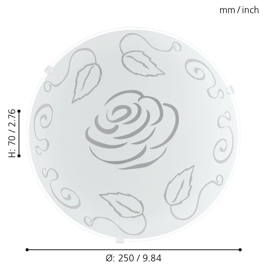 Eglo - Ceiling light 1xE27/60W/230V