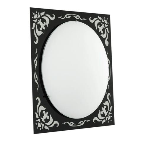 EGLO 89262 - Wall ceiling light SCALEA 1xE27/60W black / white