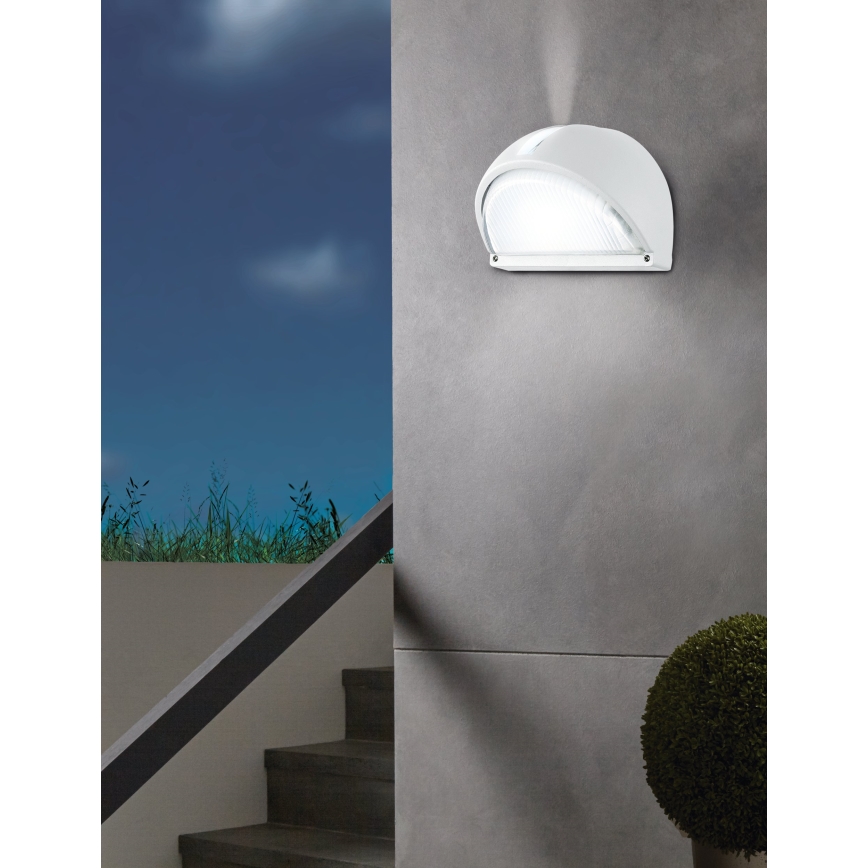 Eglo - Outdoor wall light 1xE27/60W white