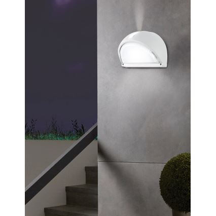 Eglo - Outdoor wall light 1xE27/60W white