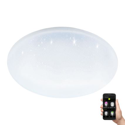 Eglo - LED Dimmable ceiling light LED/19,2W/230V 2700-6500K ZigBee