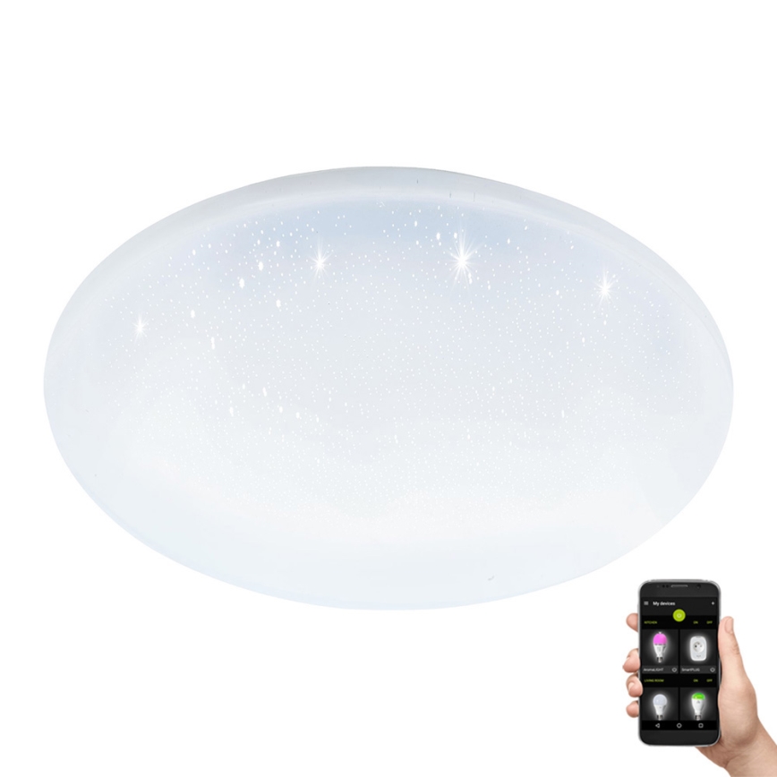 Eglo - LED Dimmable ceiling light LED/19,2W/230V 2700-6500K ZigBee